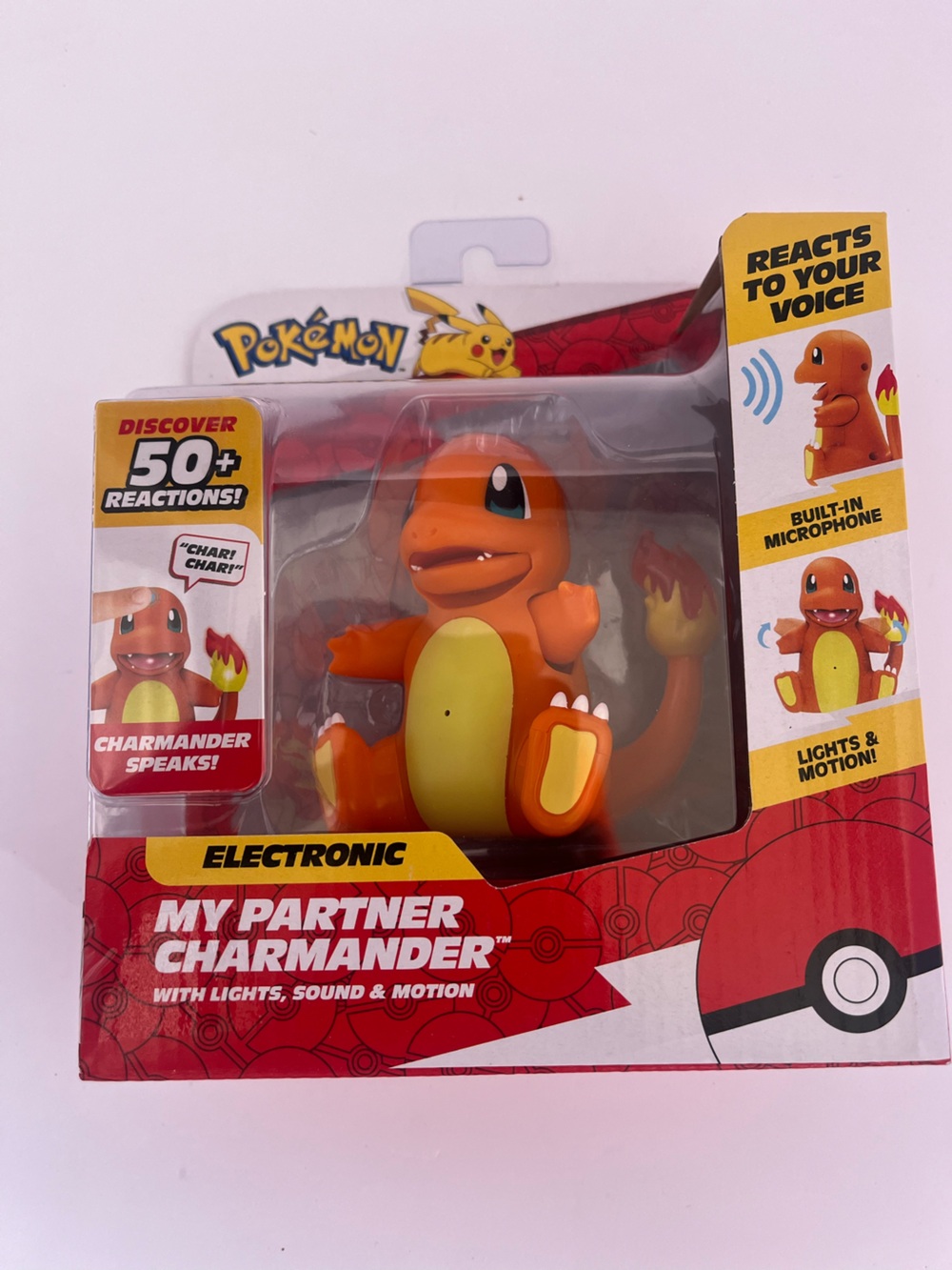 Pokémon My Partner Charmander Electronic Interactive Figure Lights Sounds
